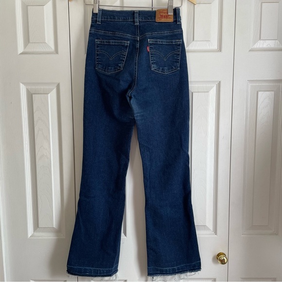 Vintage Levi’s 517 slim fray  Jean size W24/L28 - Picture 1 of 12